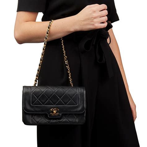 chanel vintage diana bag|old Chanel designs handbags plain.